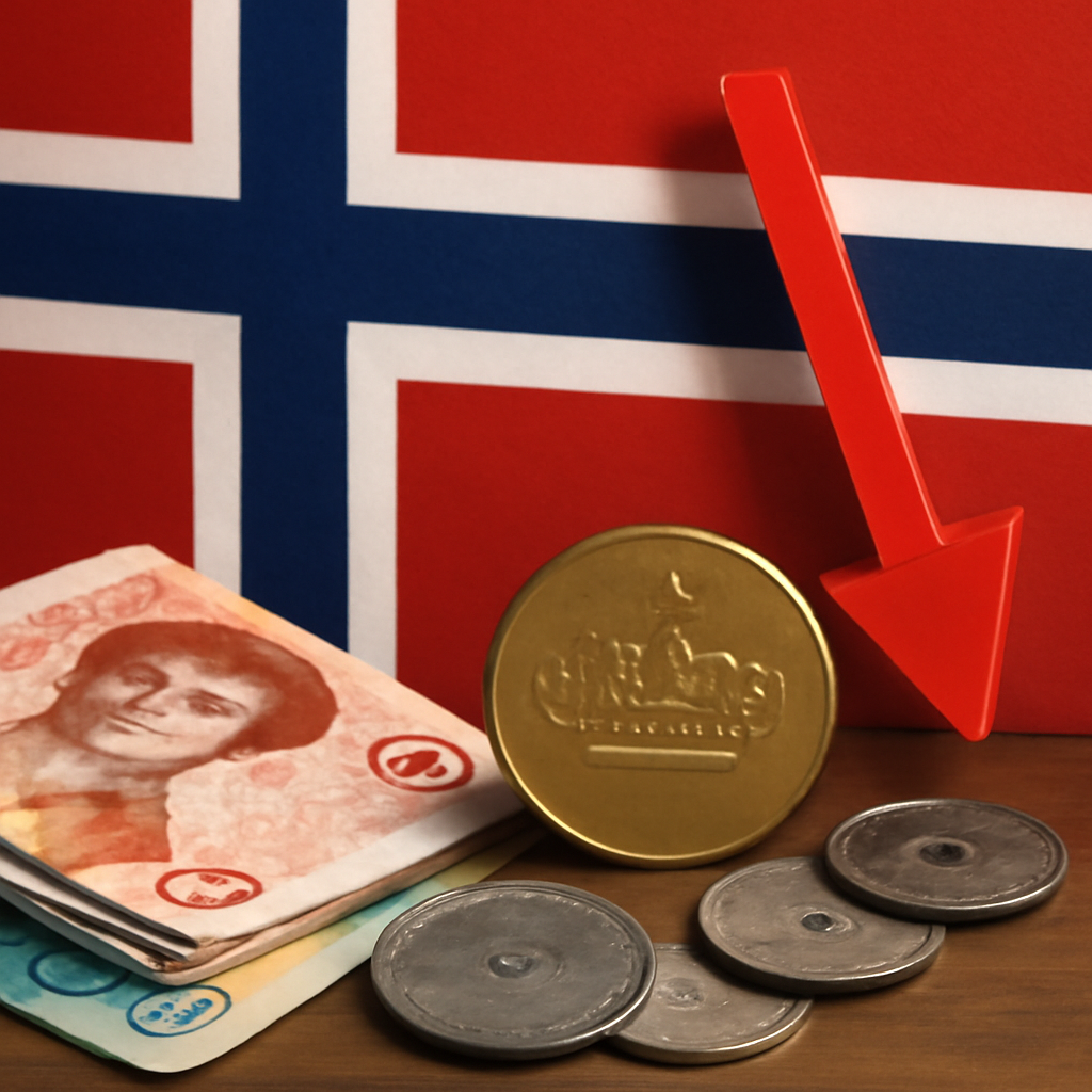 FX Updates: The Norwegian Krone has depreciated by 1.12%.