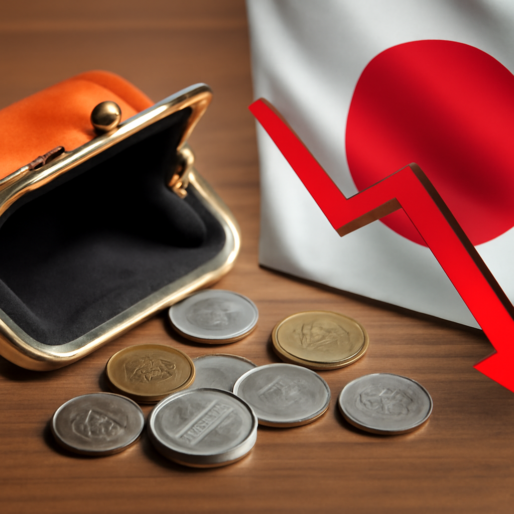 Japan Personal Spending Unexpectedly Drops