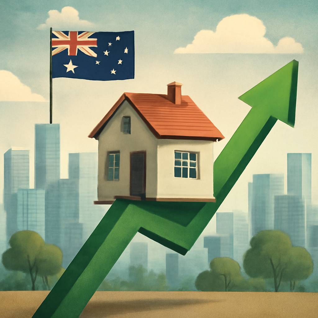 Australia's housing market experienced an increase in February.